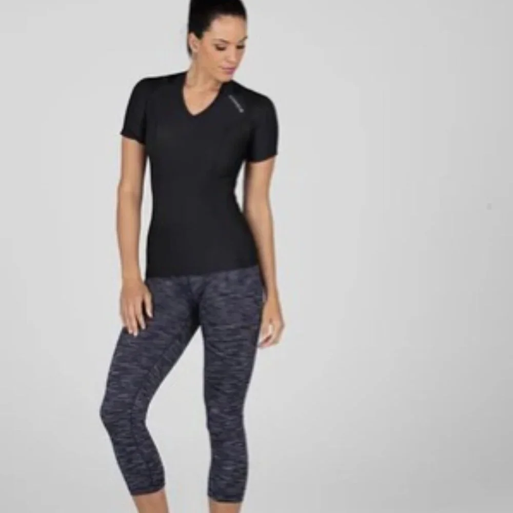 Align MD Posture Shirt 2.0  Women's Black Short Sleeve Tee - Picture 3 of 9